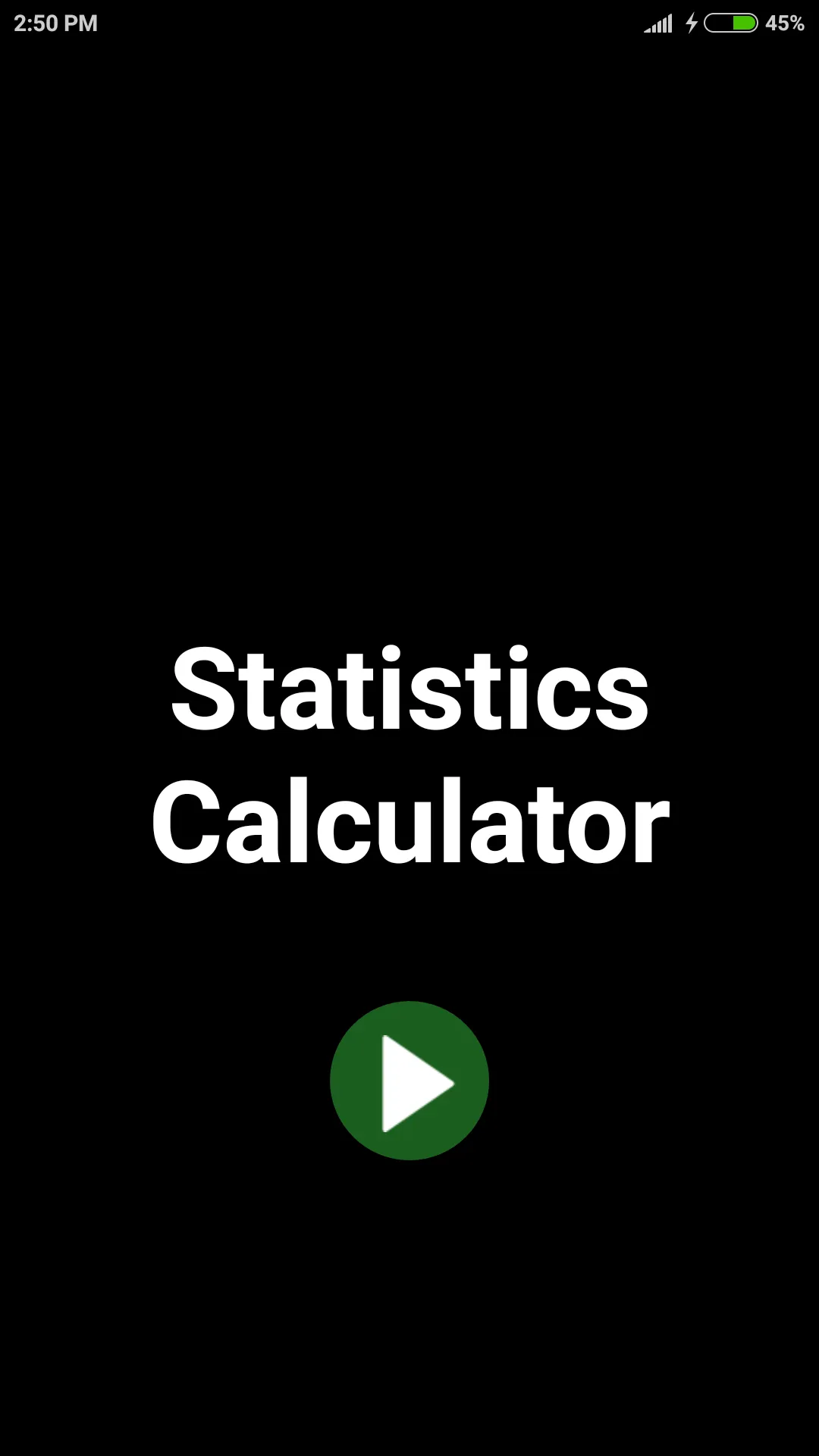 Statistics Calculator | Indus Appstore | Screenshot