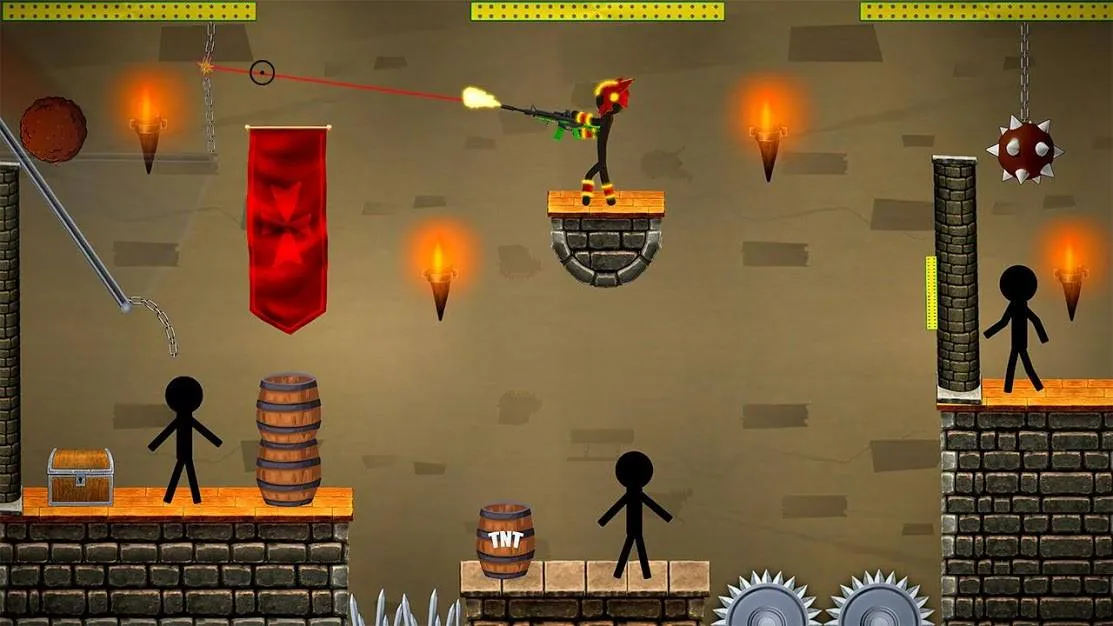 Stick Man: Shooting Game | Indus Appstore | Screenshot