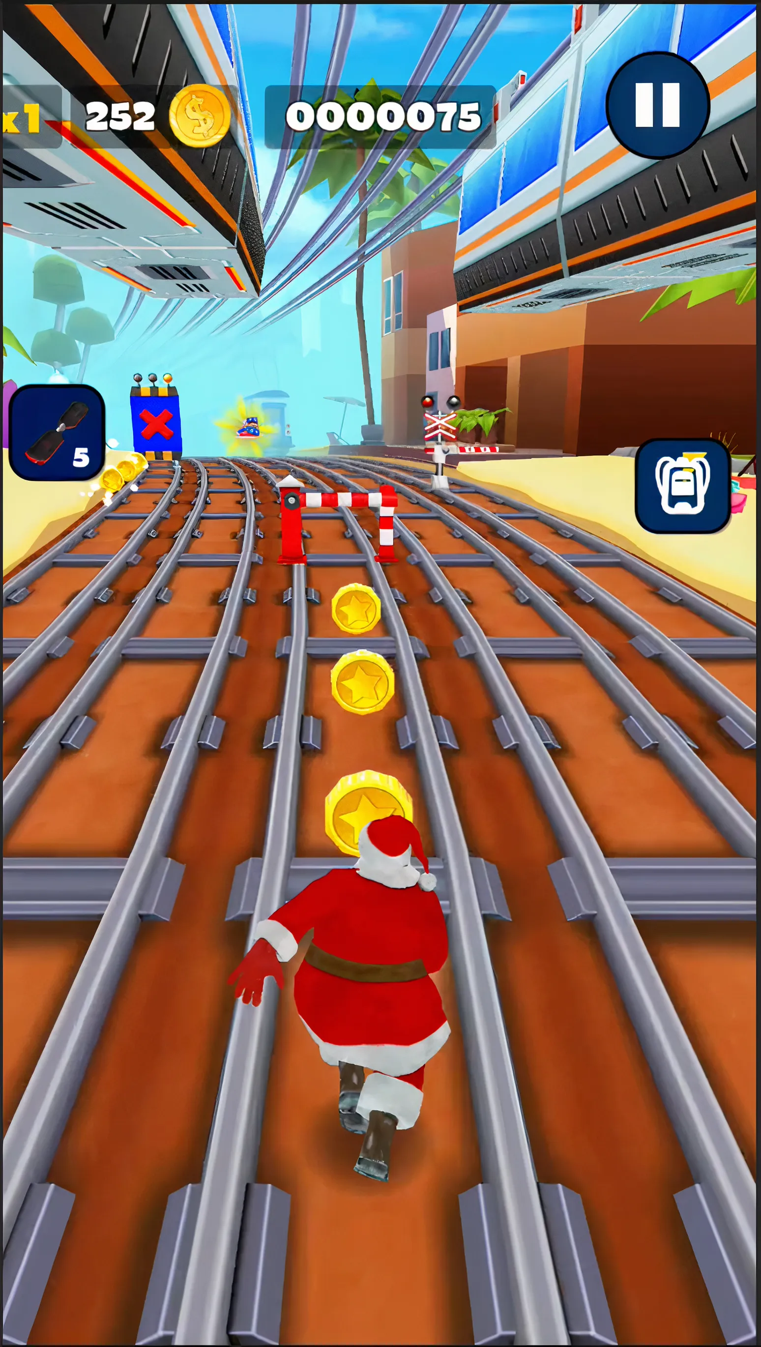 Subway Santa Claus Runner Xmas | Indus Appstore | Screenshot