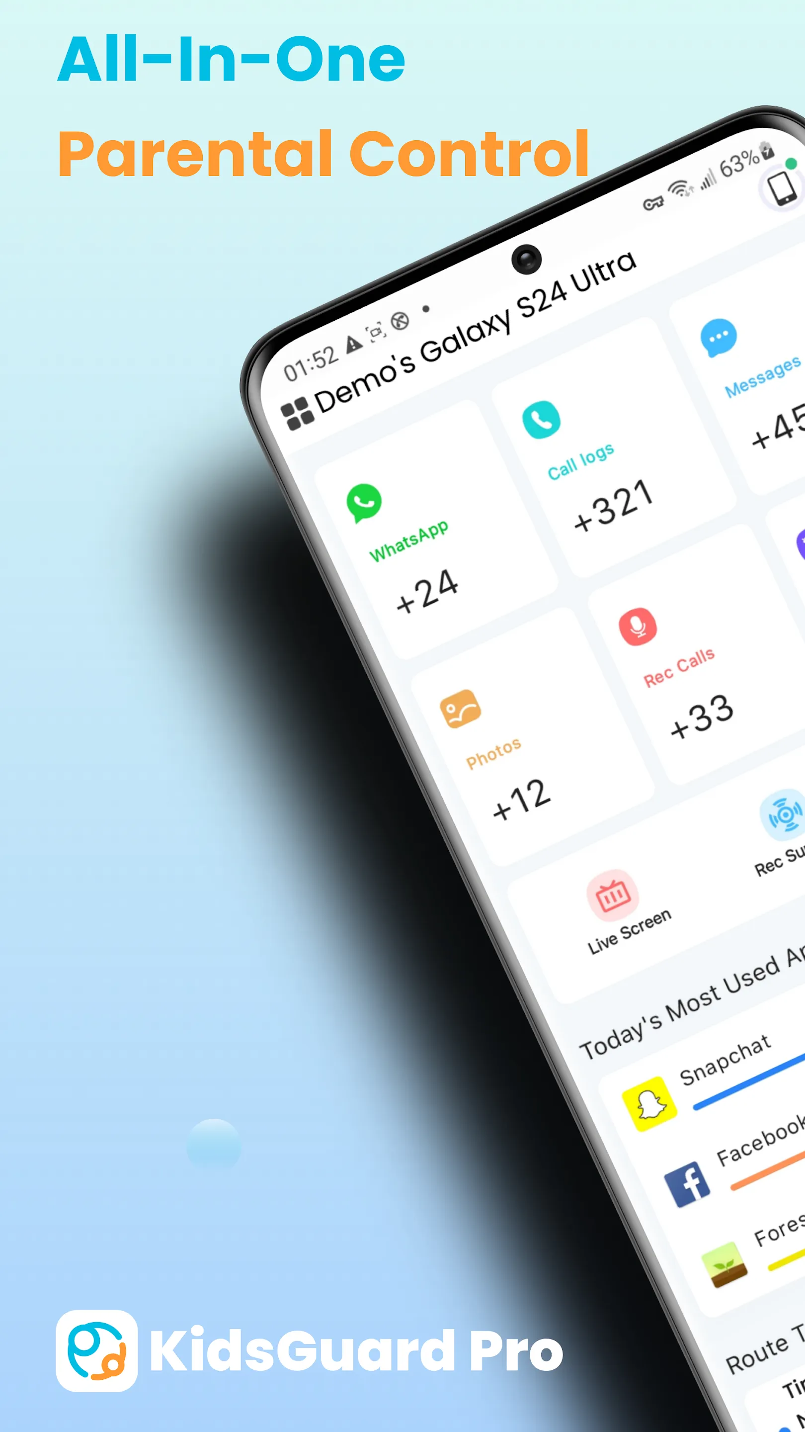 KidsGuard Pro-Phone Monitoring | Indus Appstore | Screenshot