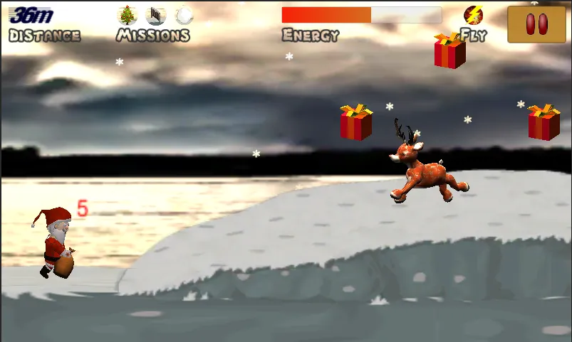 Mr. Santa - jump'n'run game | Indus Appstore | Screenshot