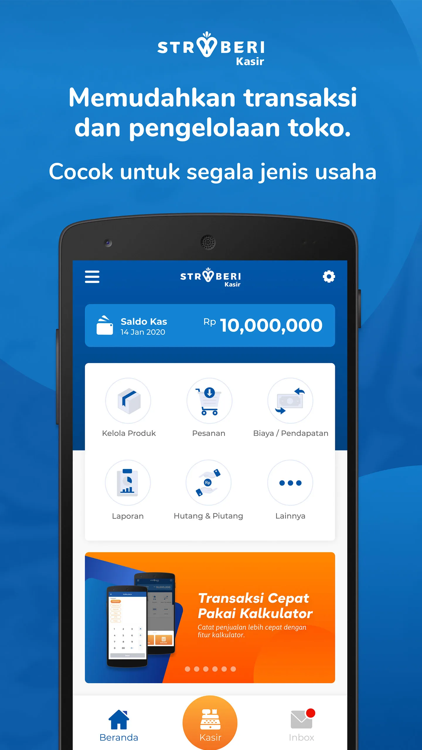 Stroberi Kasir | Indus Appstore | Screenshot