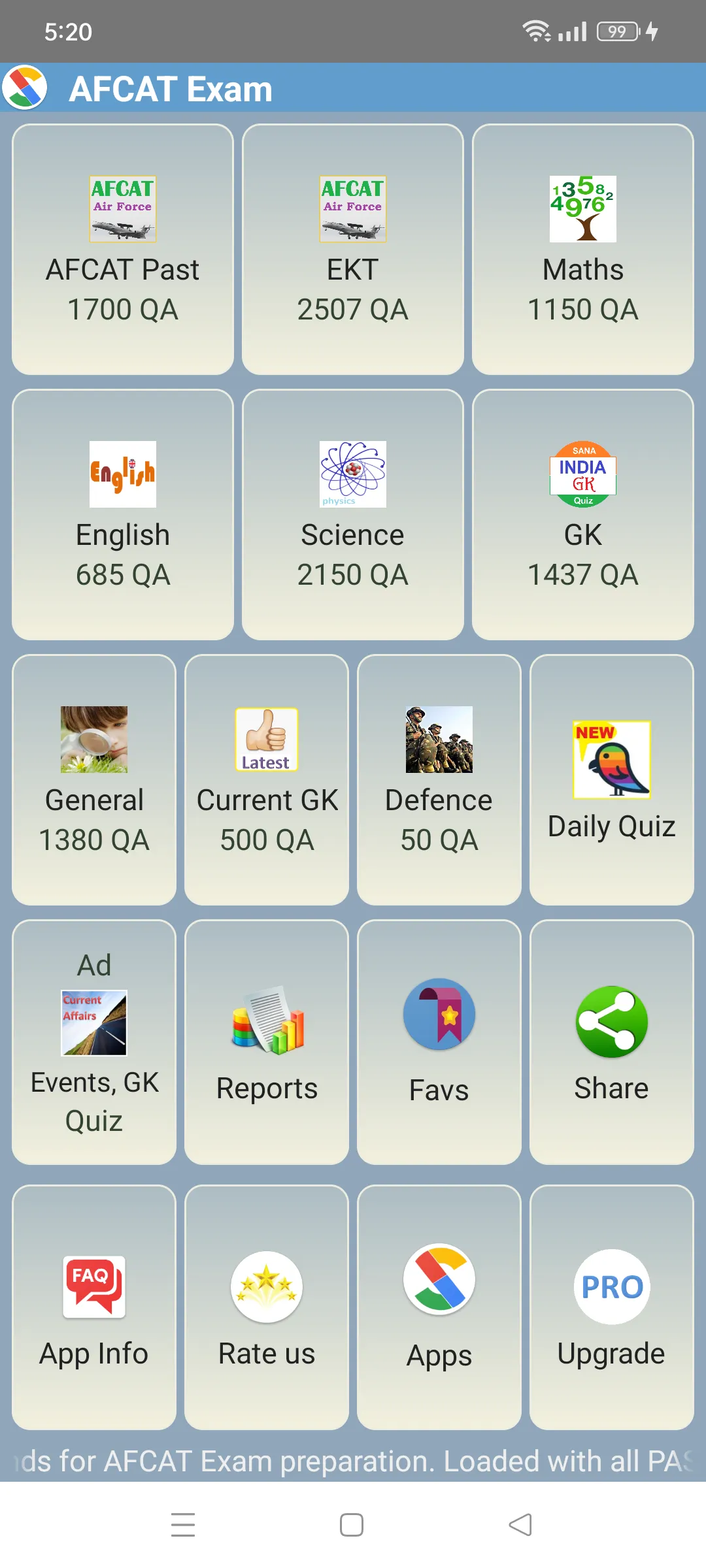 AFCAT Exam Prep | Indus Appstore | Screenshot