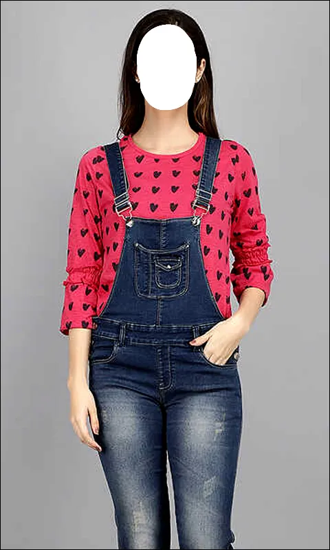 Women Jeans Photo Suit | Indus Appstore | Screenshot