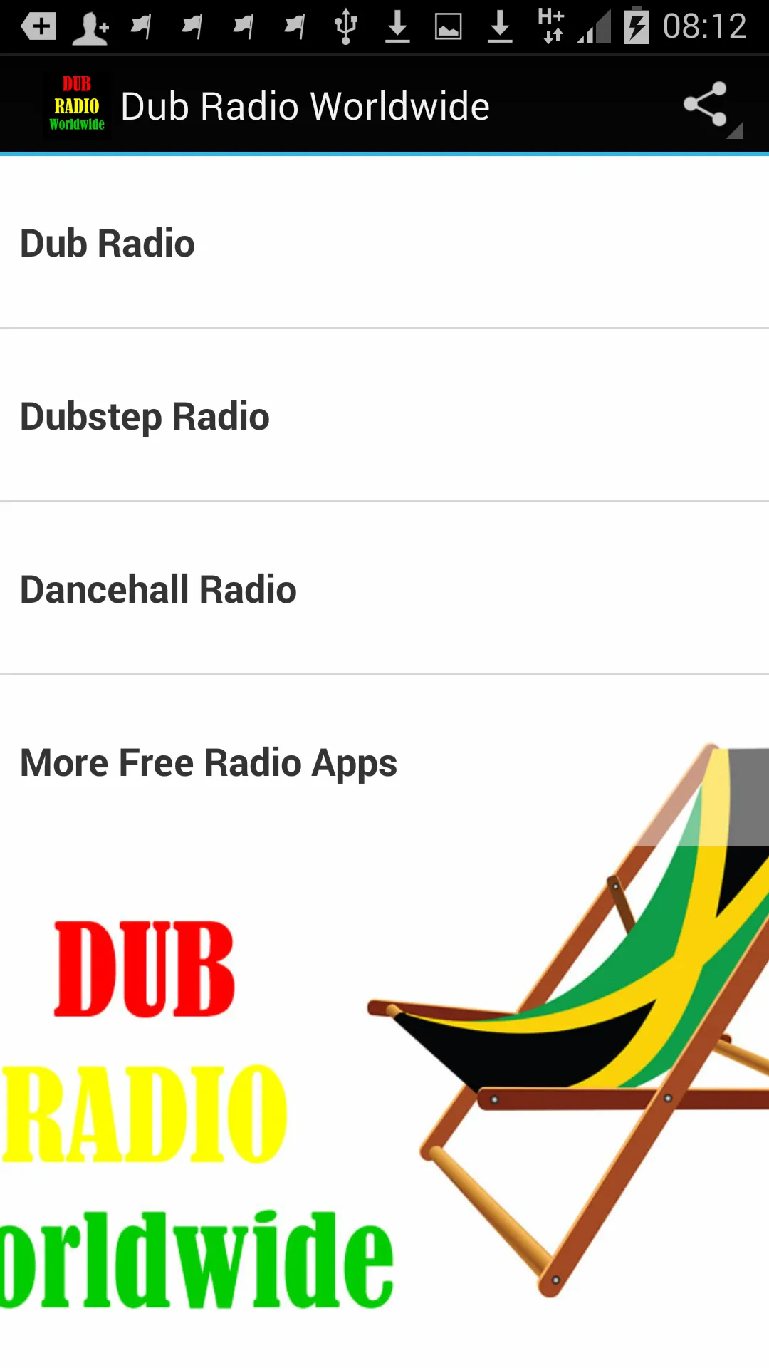 Dub Radio Worldwide | Indus Appstore | Screenshot