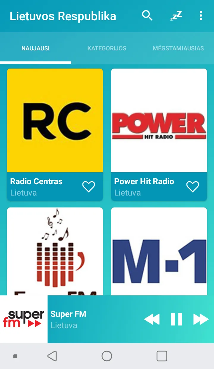 Lithuania radios online | Indus Appstore | Screenshot