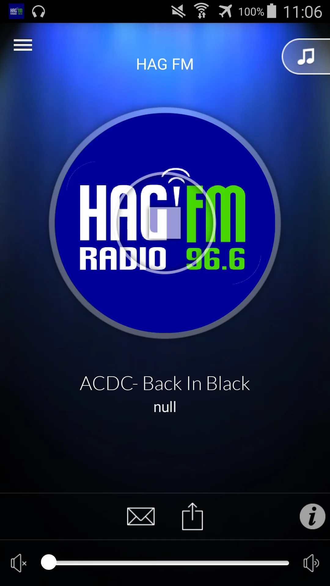 Radio HAG' FM | Indus Appstore | Screenshot