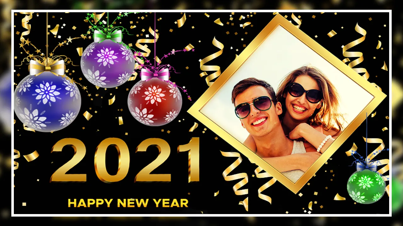 Happy New Year 2021 Photo Fram | Indus Appstore | Screenshot