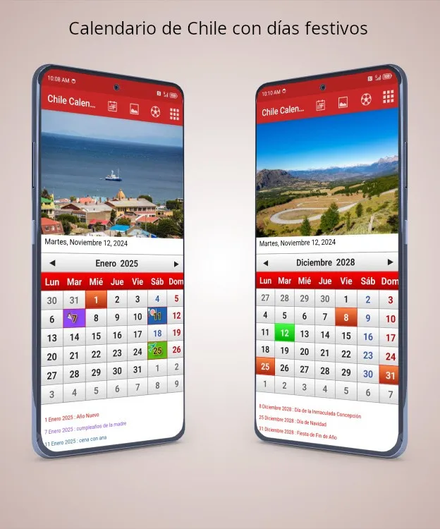 Chile Calendar 2025 | Indus Appstore | Screenshot