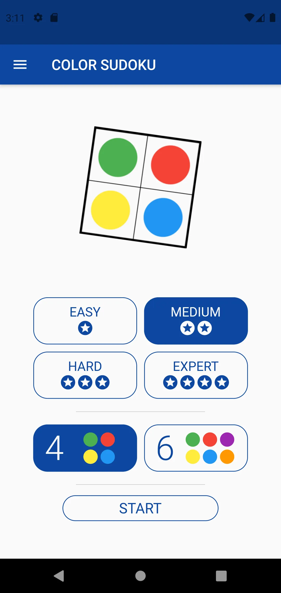 Color Sudoku | Indus Appstore | Screenshot