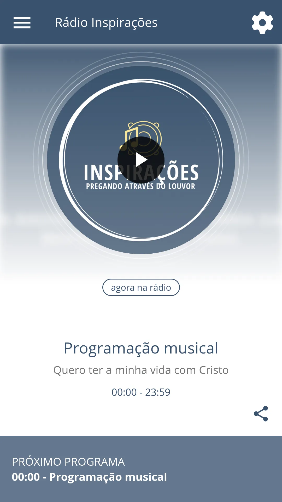 Rádio Inspirações | Indus Appstore | Screenshot