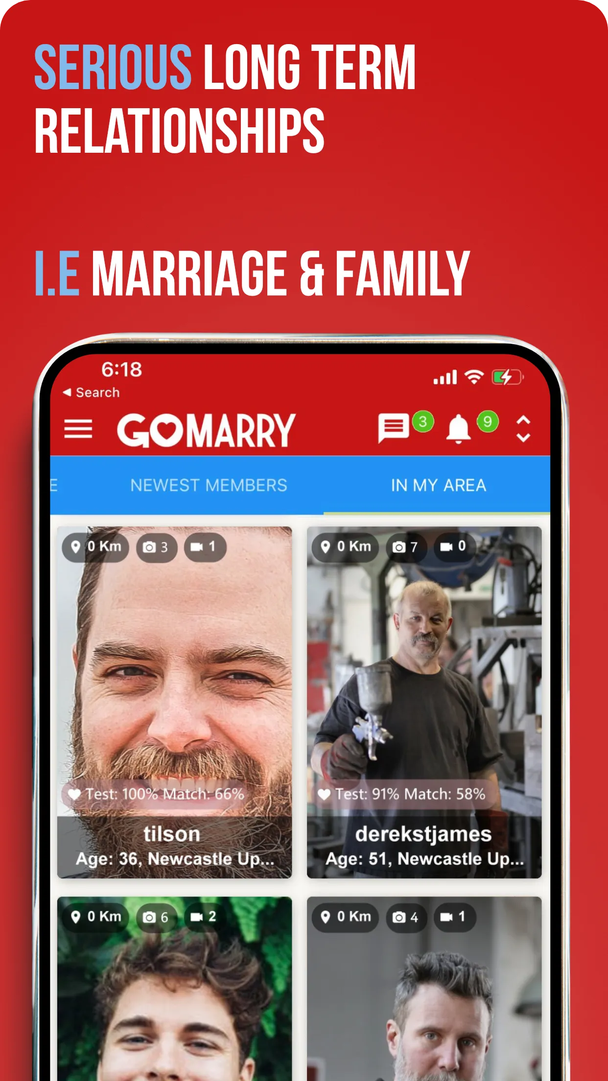 GoMarry: Serious Relationships | Indus Appstore | Screenshot