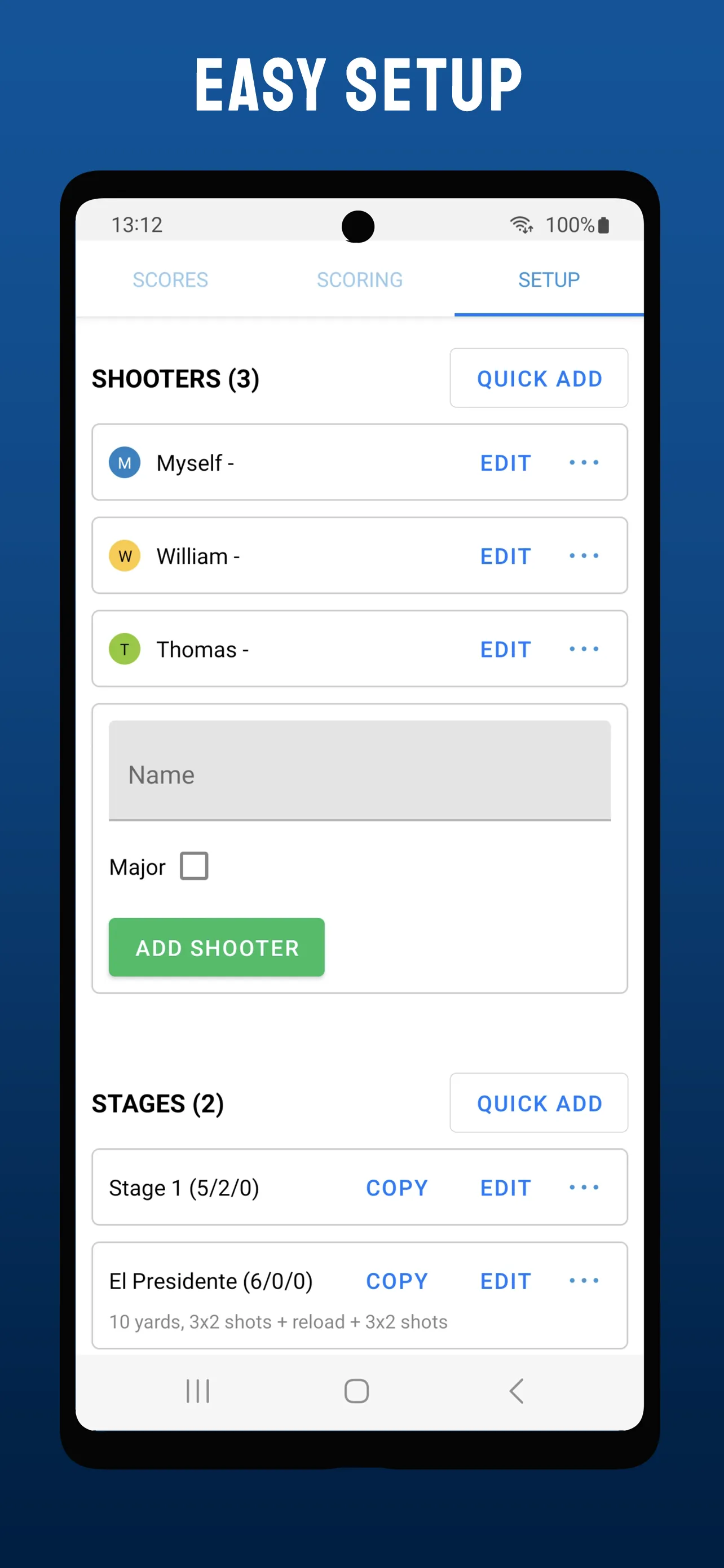 SimpleScoring IPSC | Indus Appstore | Screenshot