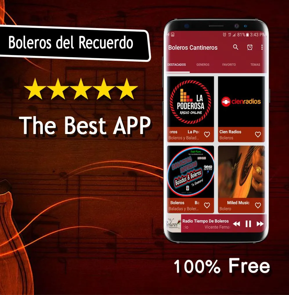 Boleros del Recuerdo | Indus Appstore | Screenshot