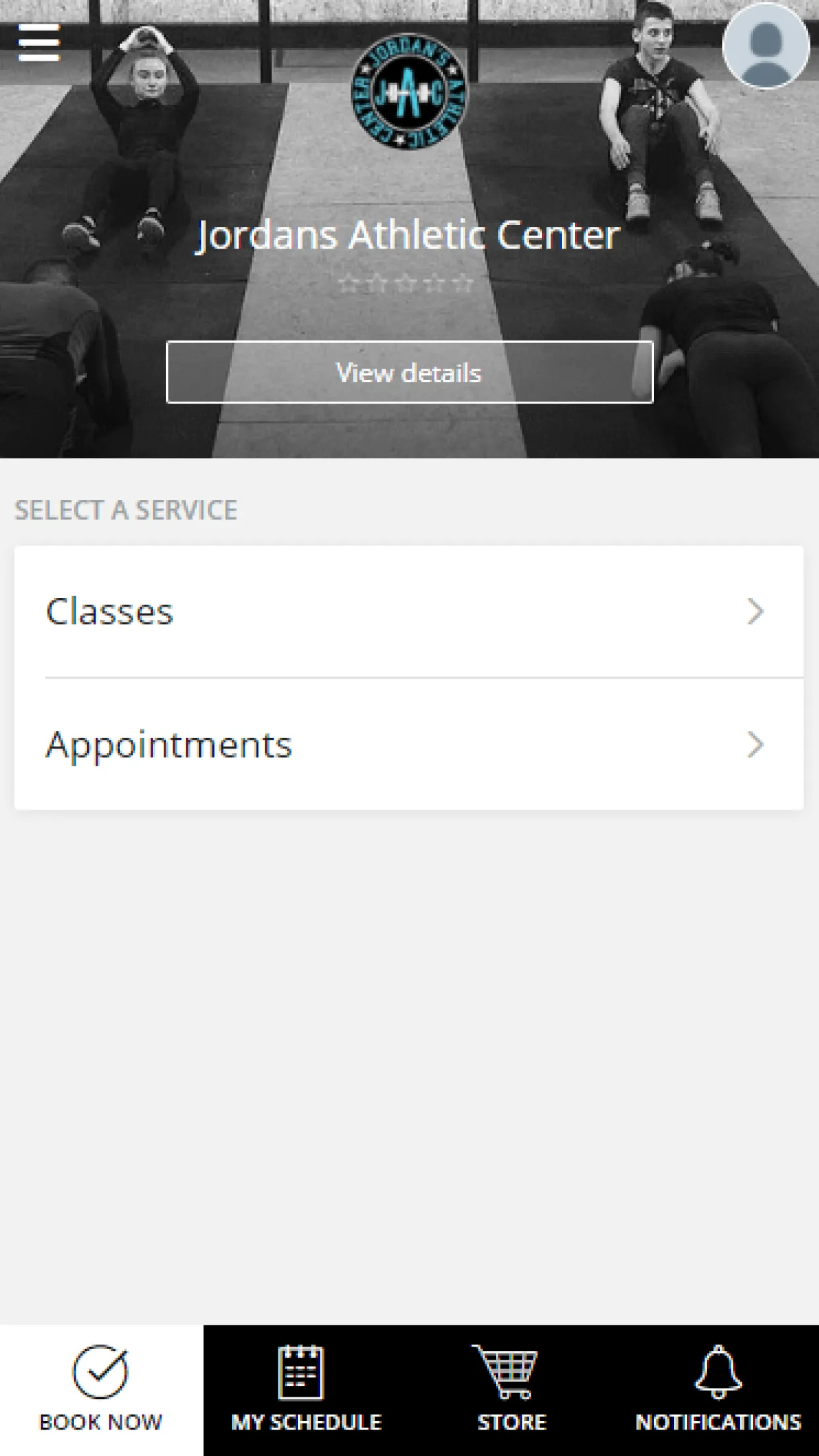 Jordan’s Athletic Center | Indus Appstore | Screenshot