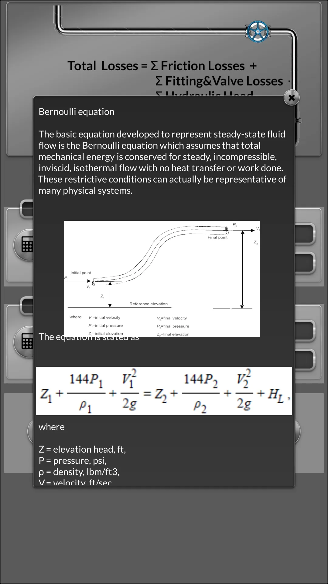 Pressure Drop Pipe Flow | Indus Appstore | Screenshot