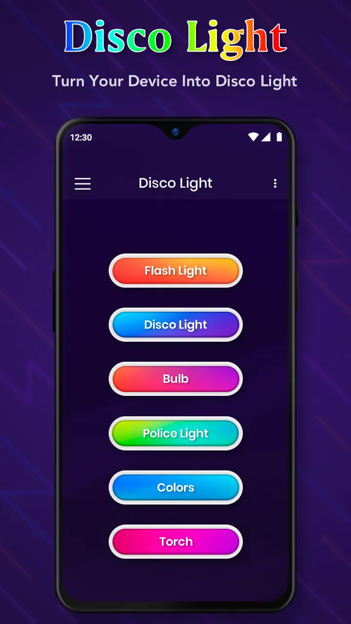 Disco Lights : LED Flash Light | Indus Appstore | Screenshot