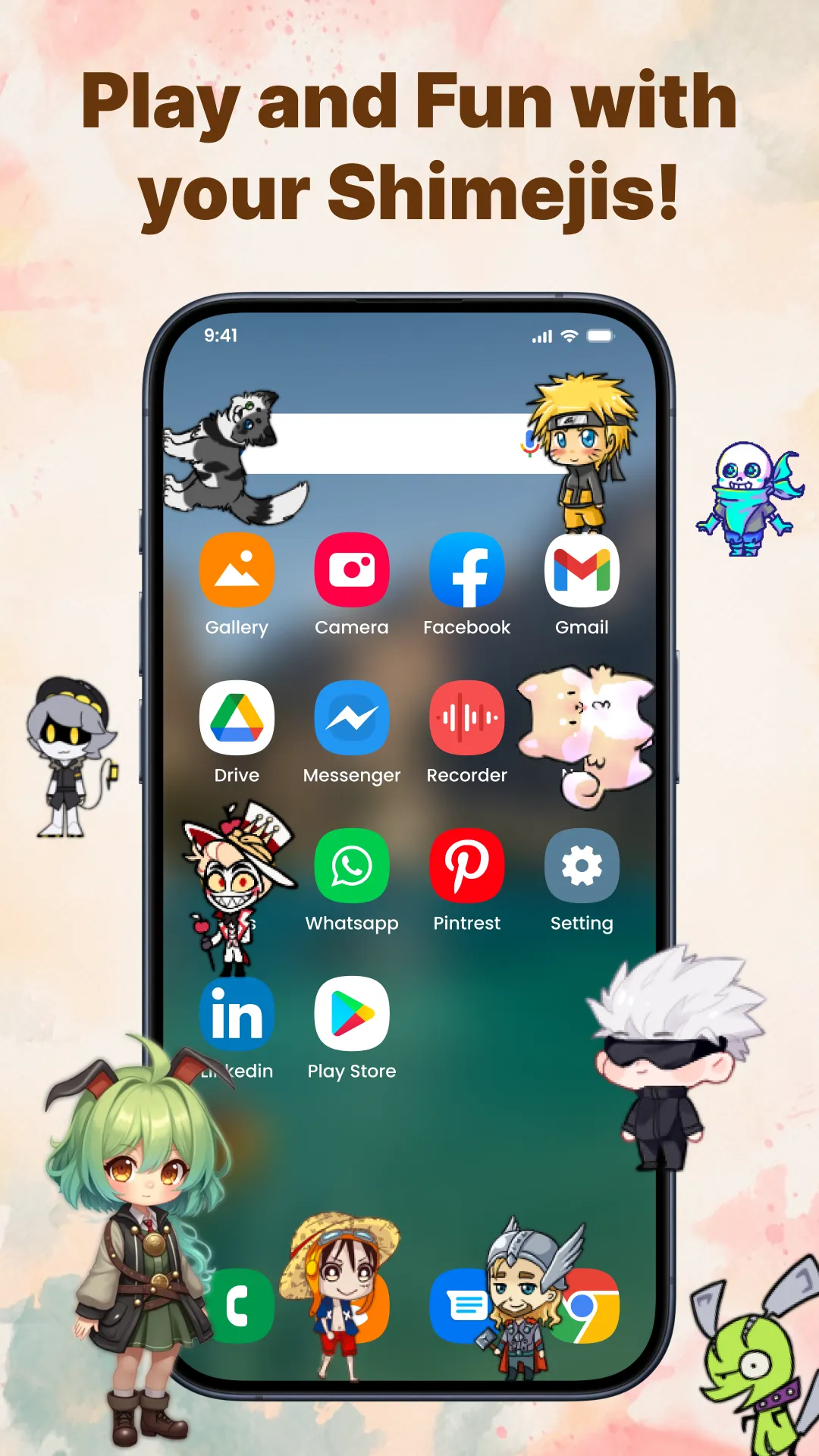 Kawaii Shimeji Screen Pet | Indus Appstore | Screenshot