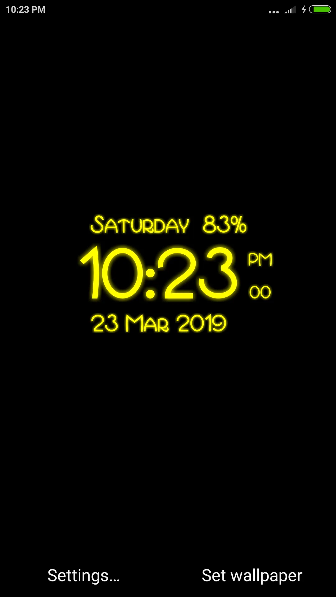 Digital Clock | Indus Appstore | Screenshot