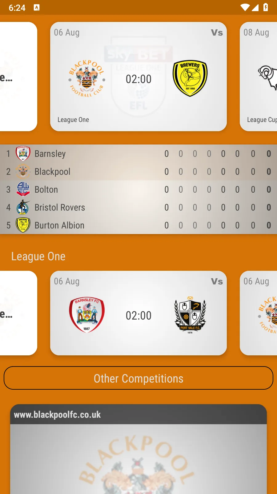 Blackpool FC Fan App | Indus Appstore | Screenshot