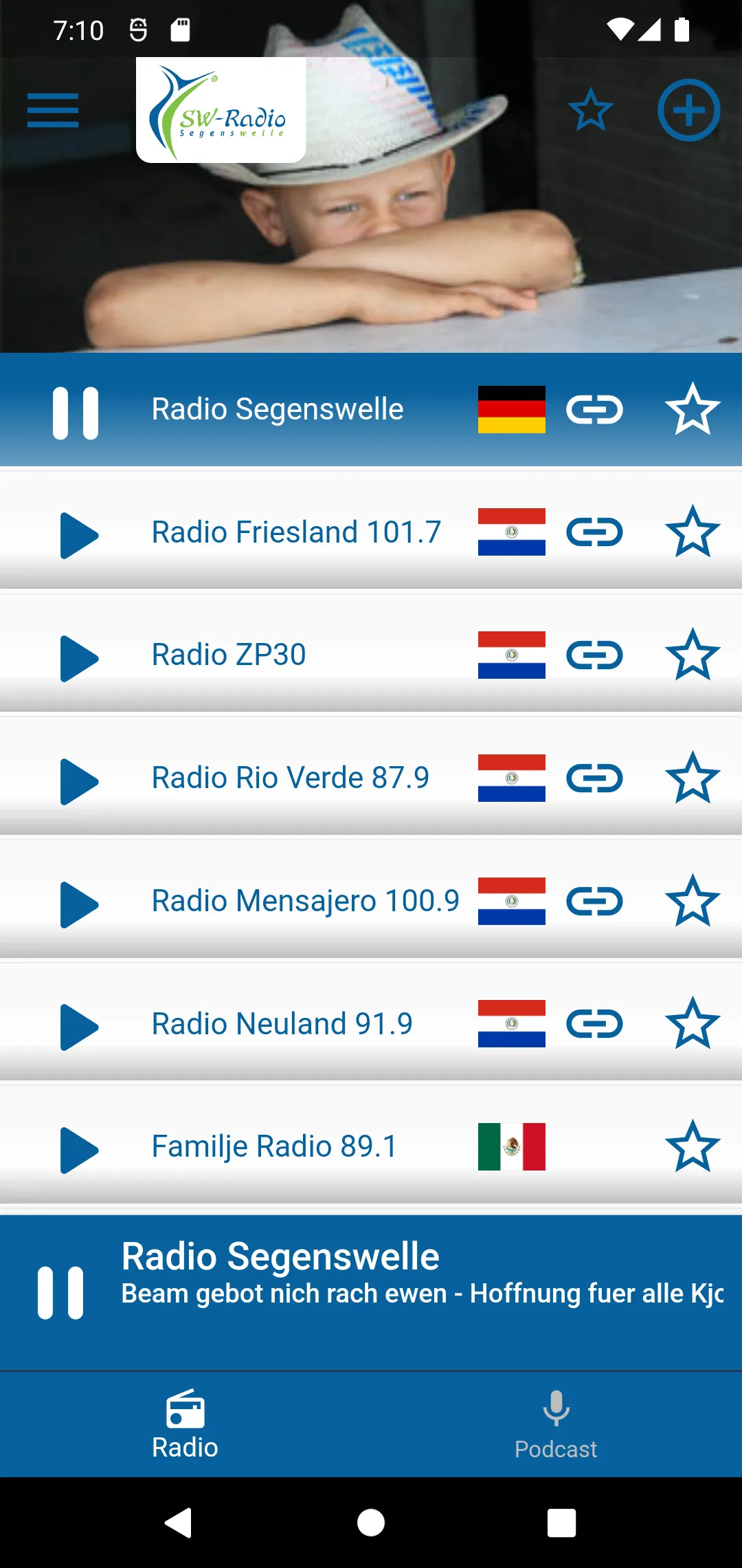 Plautdietsch Radio | Indus Appstore | Screenshot