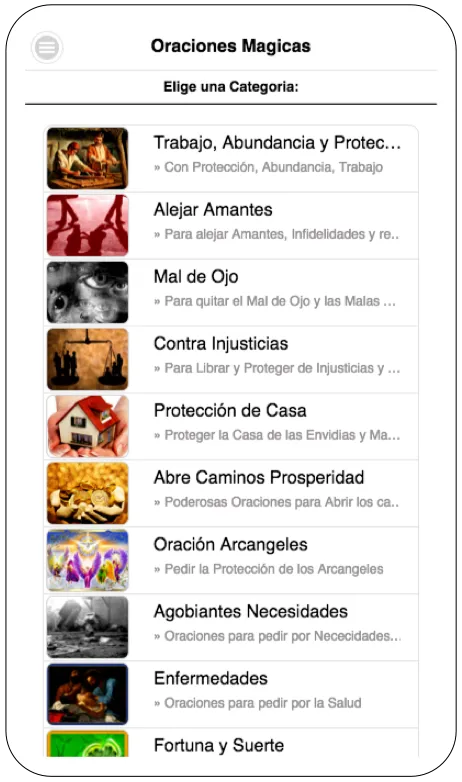 Oraciones Milagrosas | Indus Appstore | Screenshot