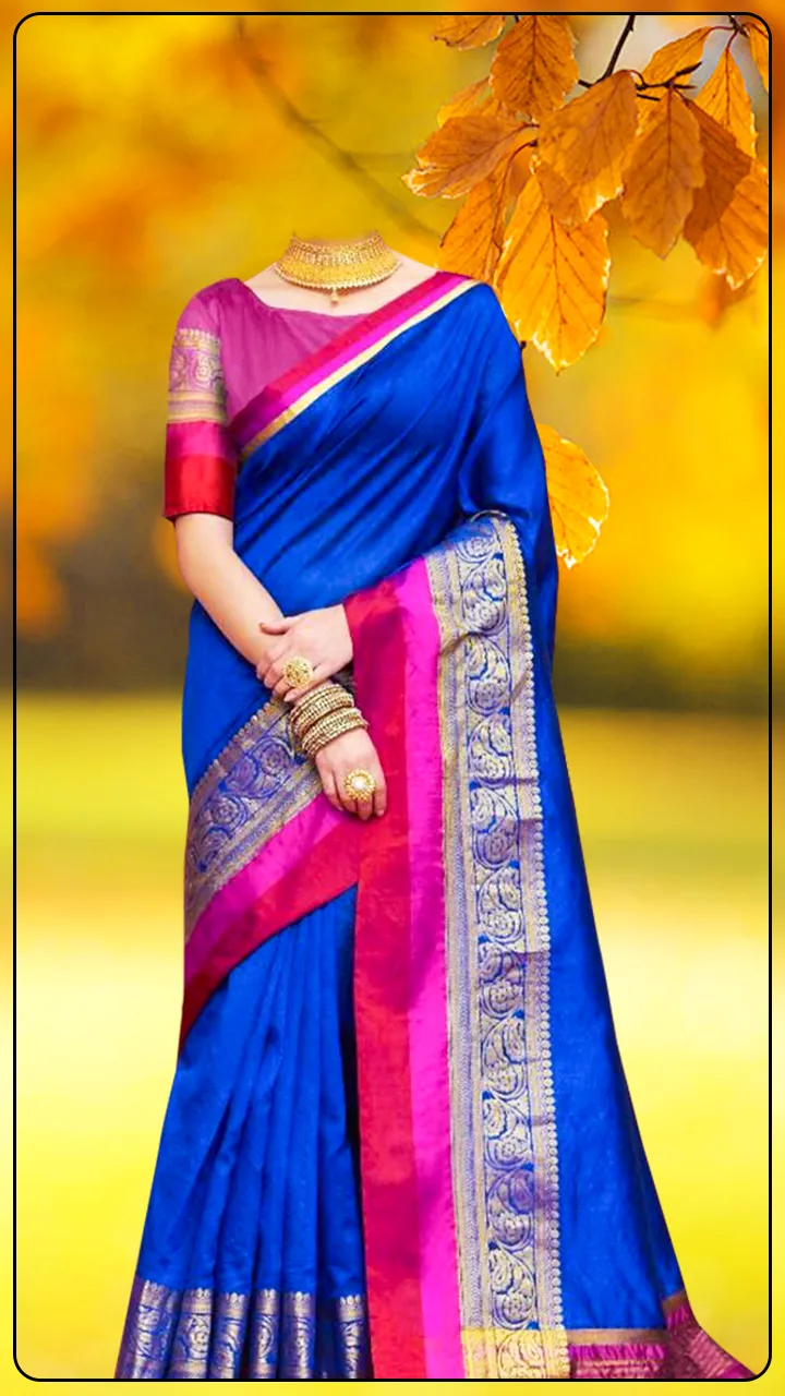 Saree Photo Editor 2024 : Girl | Indus Appstore | Screenshot