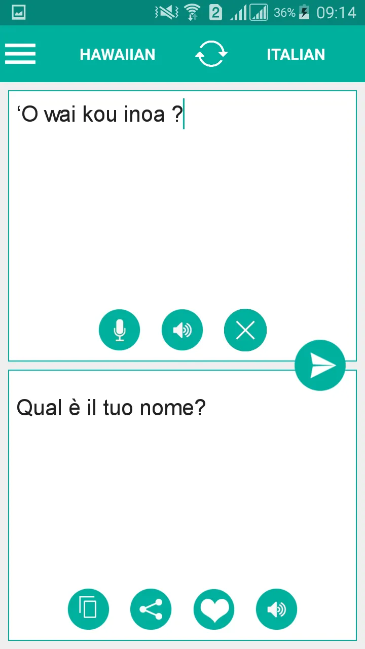 Hawaiian Italian Translator | Indus Appstore | Screenshot