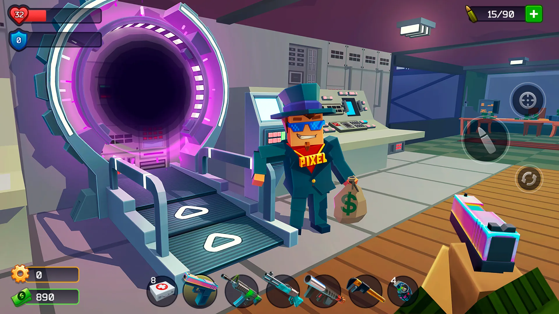 Pixel Combat: Zombies Strike | Indus Appstore | Screenshot