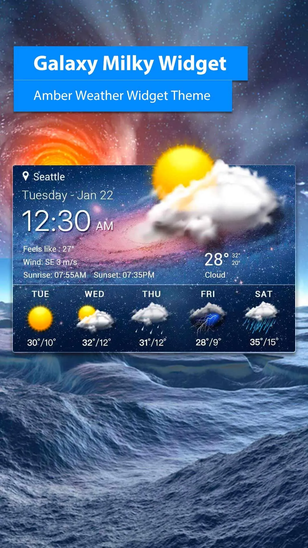 live weather widget accurate | Indus Appstore | Screenshot