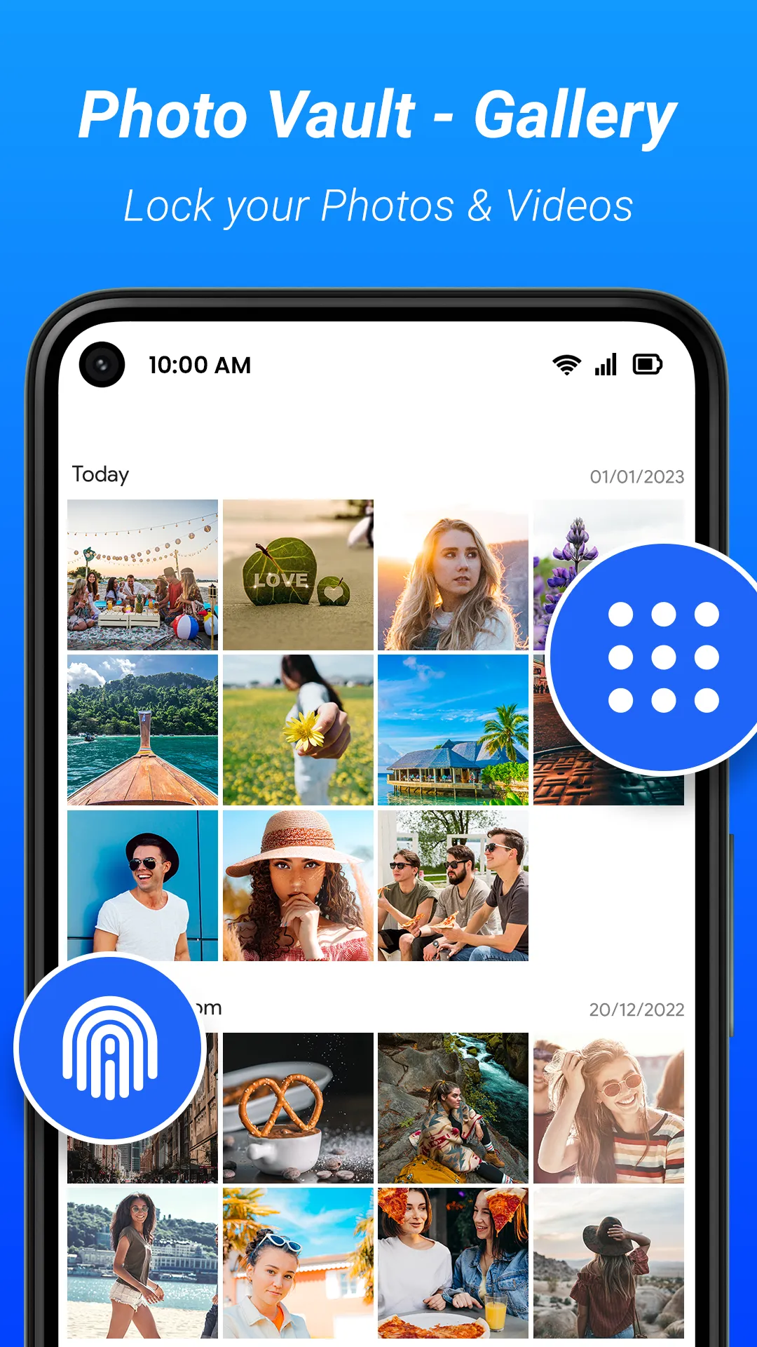Photo Vault - Gallery | Indus Appstore | Screenshot