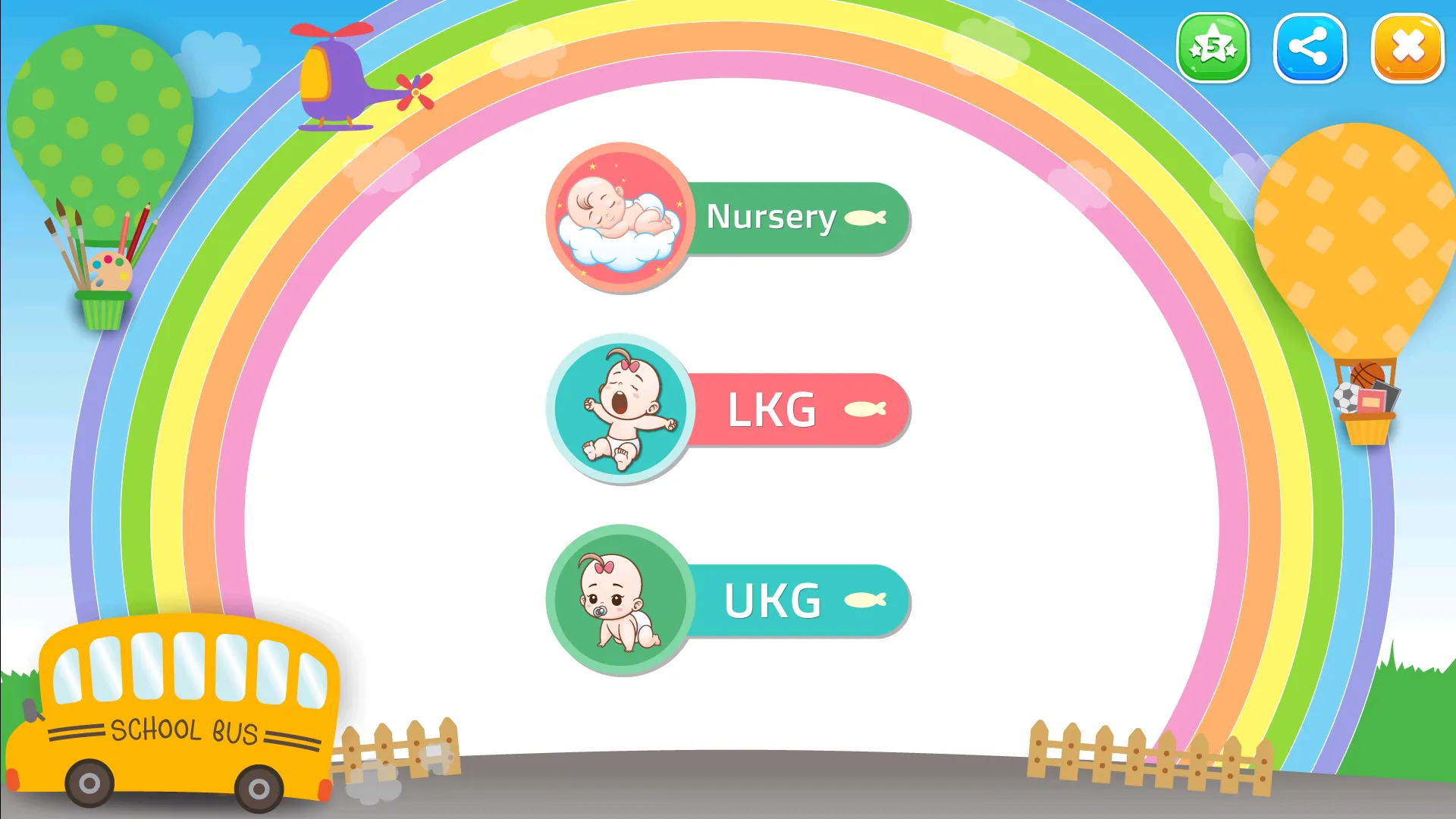 Nursery LKG UKG Learning App | Indus Appstore | Screenshot