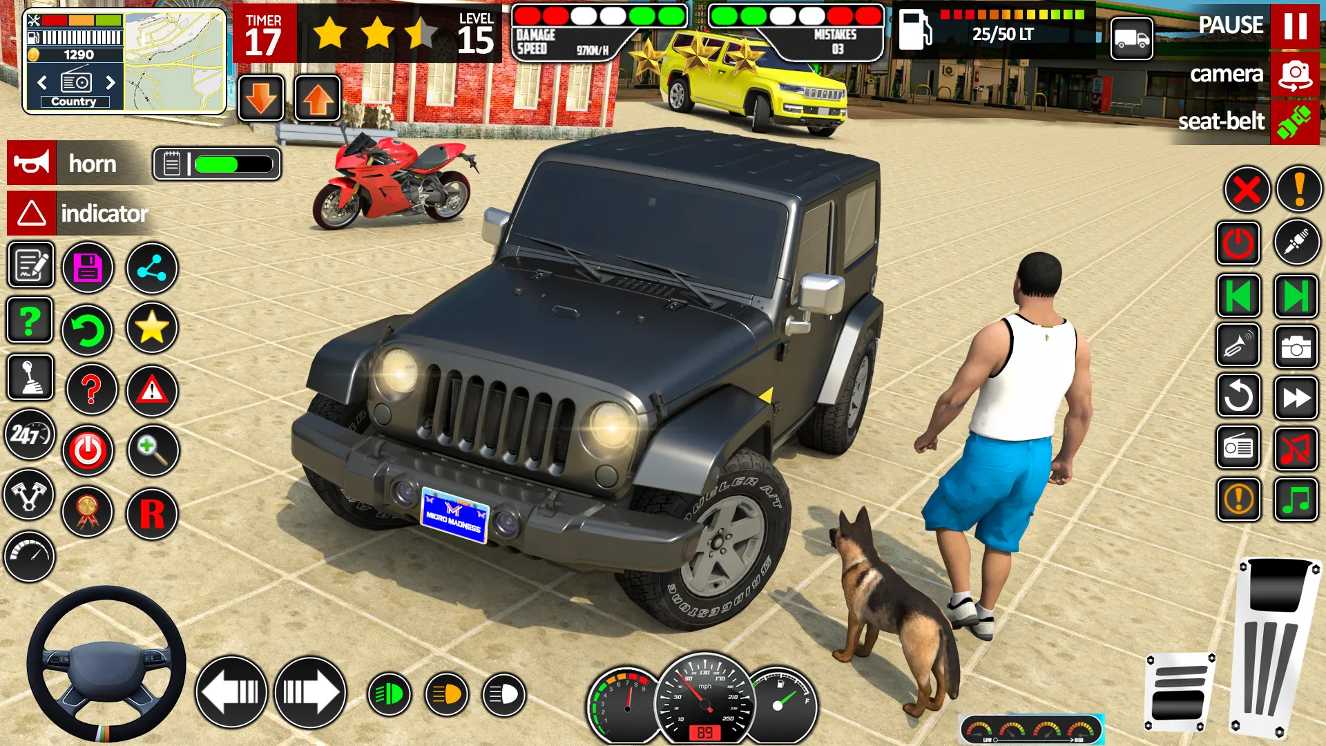 Offroad Jeep Car Driving Game | Indus Appstore | Screenshot