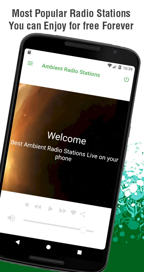 Ambient Radio Stations 2.0 | Indus Appstore | Screenshot