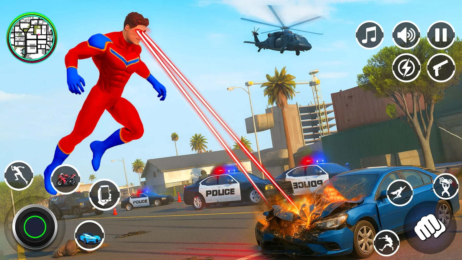 Hero Rescue: Open World Crime | Indus Appstore | Screenshot