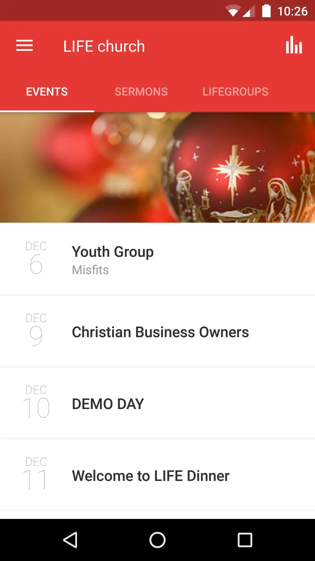 LIFE church app | Indus Appstore | Screenshot