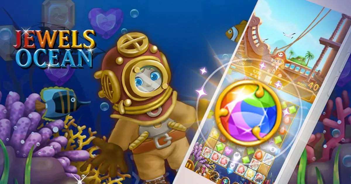 Jewels Ocean | Indus Appstore | Screenshot