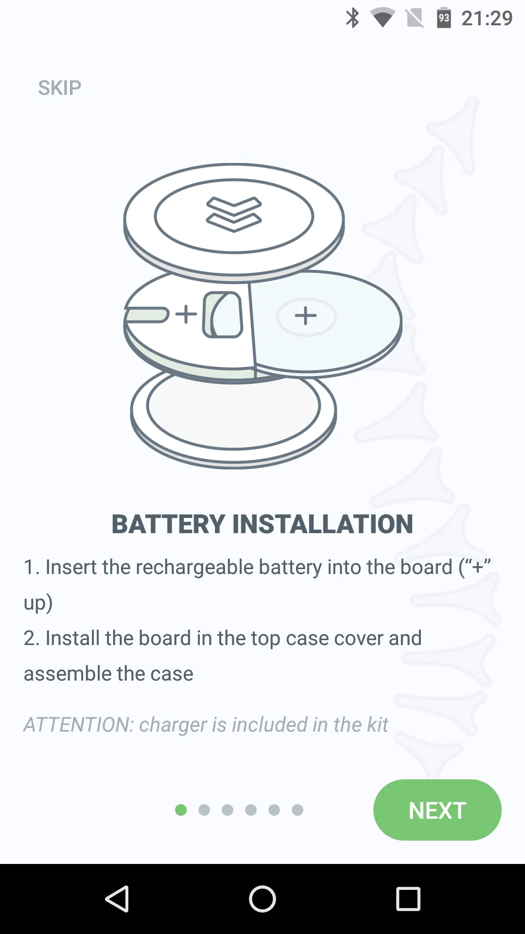 Smart posture corrector iBACK | Indus Appstore | Screenshot