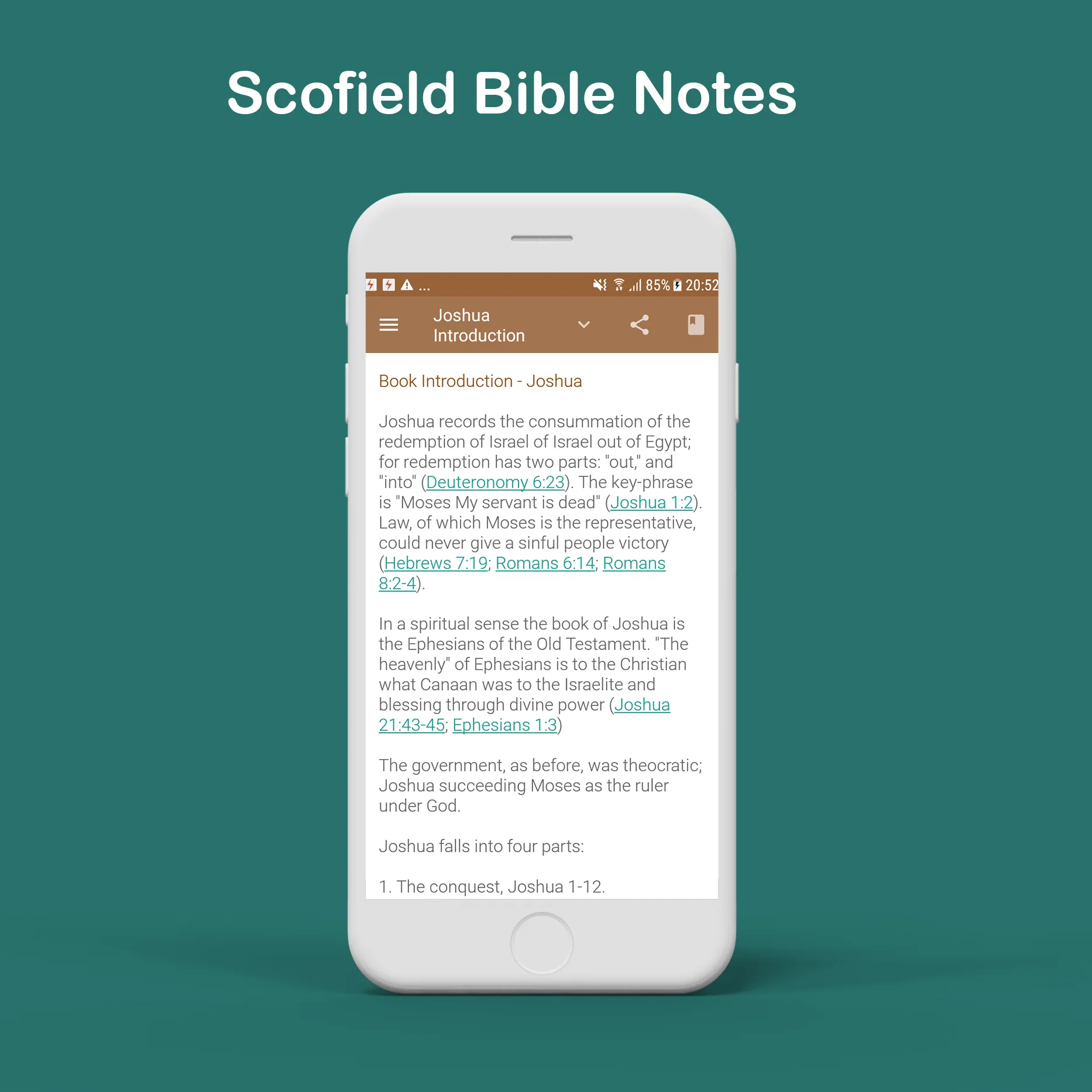 Scofield Bible | Indus Appstore | Screenshot