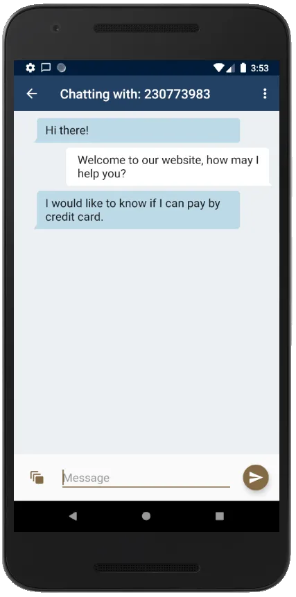 onWebChat | Indus Appstore | Screenshot