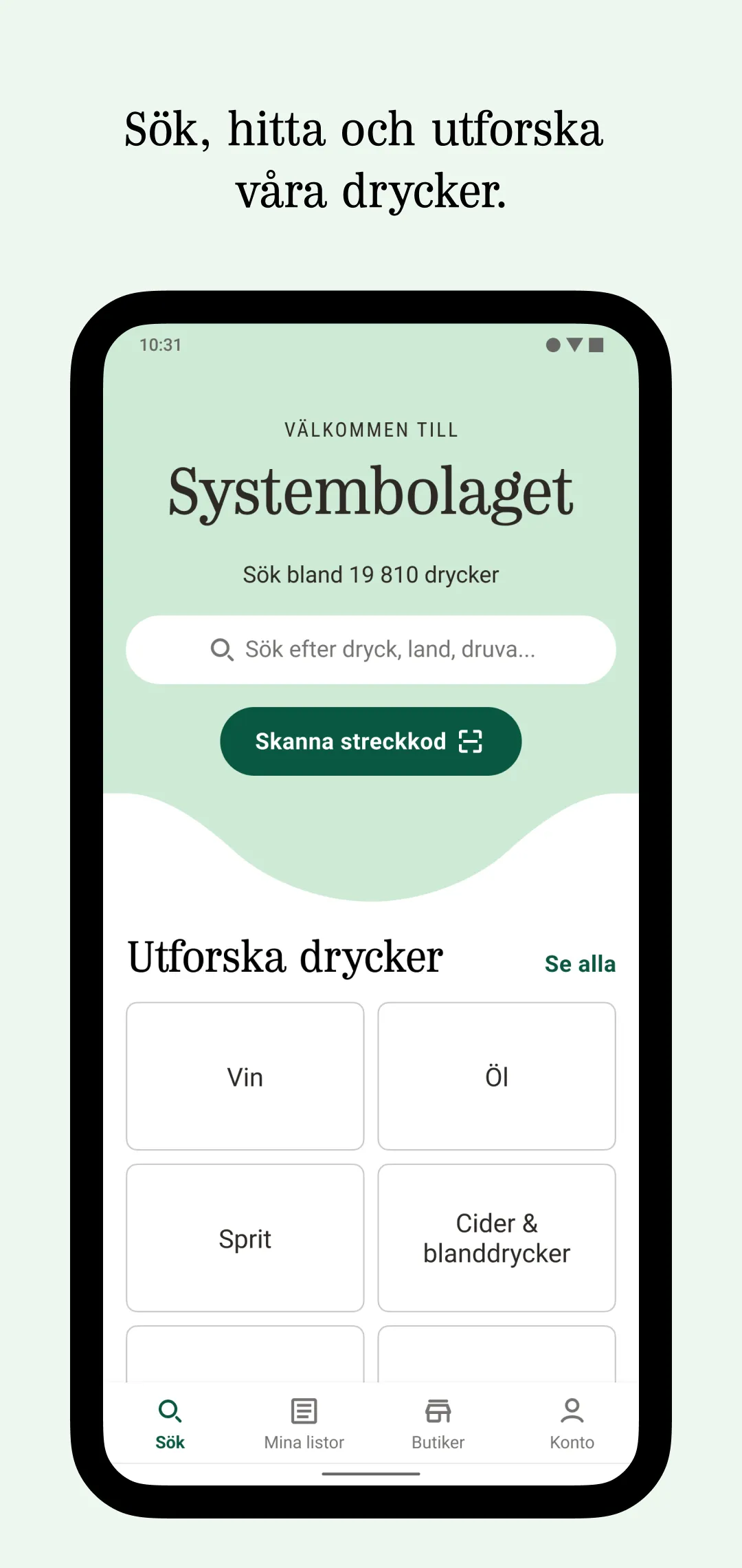 Systembolaget - Sök & hitta | Indus Appstore | Screenshot