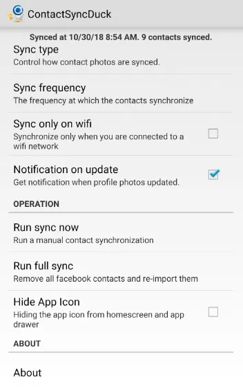 ContactSyncDuck | Indus Appstore | Screenshot