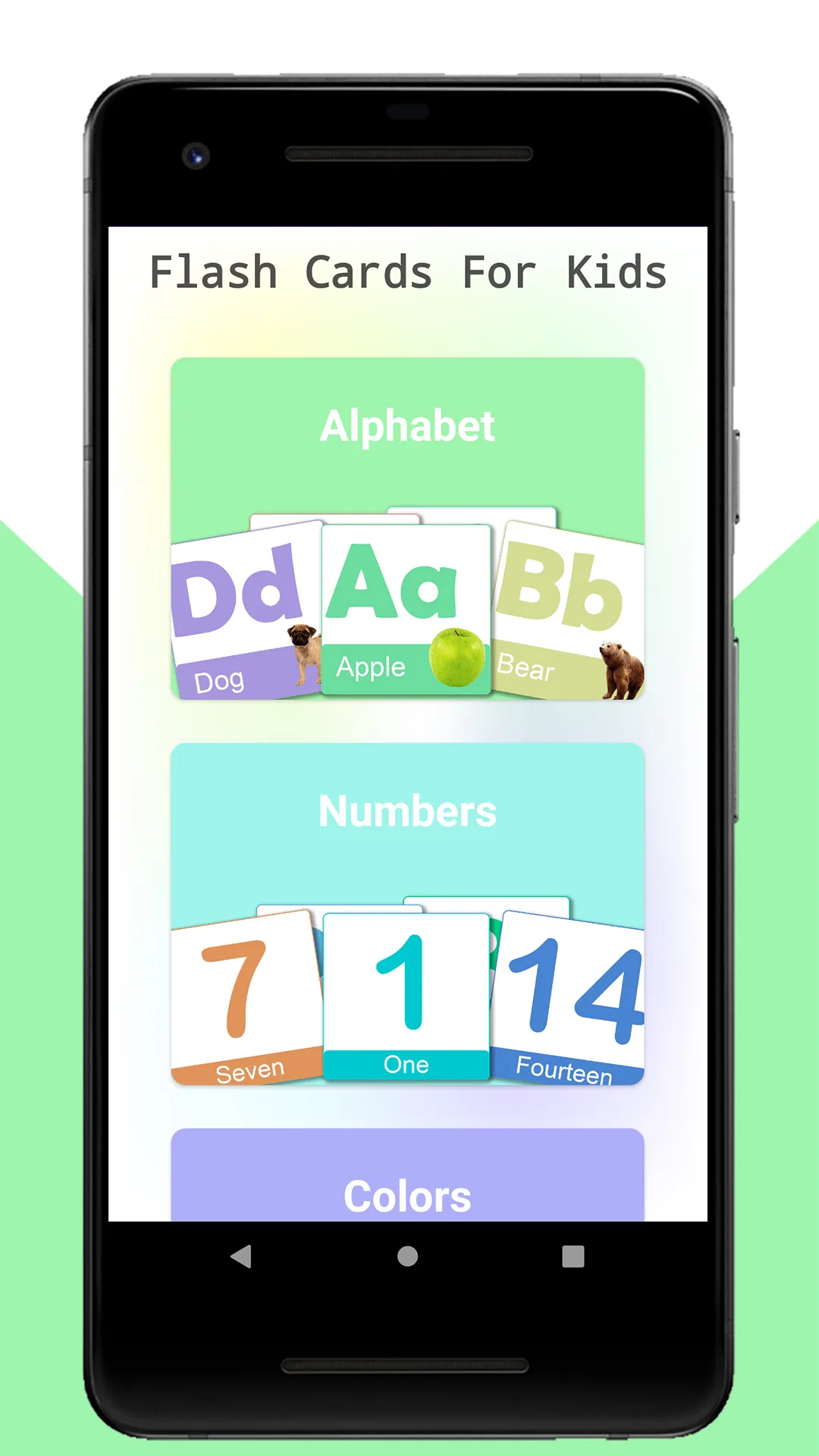 ABC Flash Cards for Kids | Indus Appstore | Screenshot