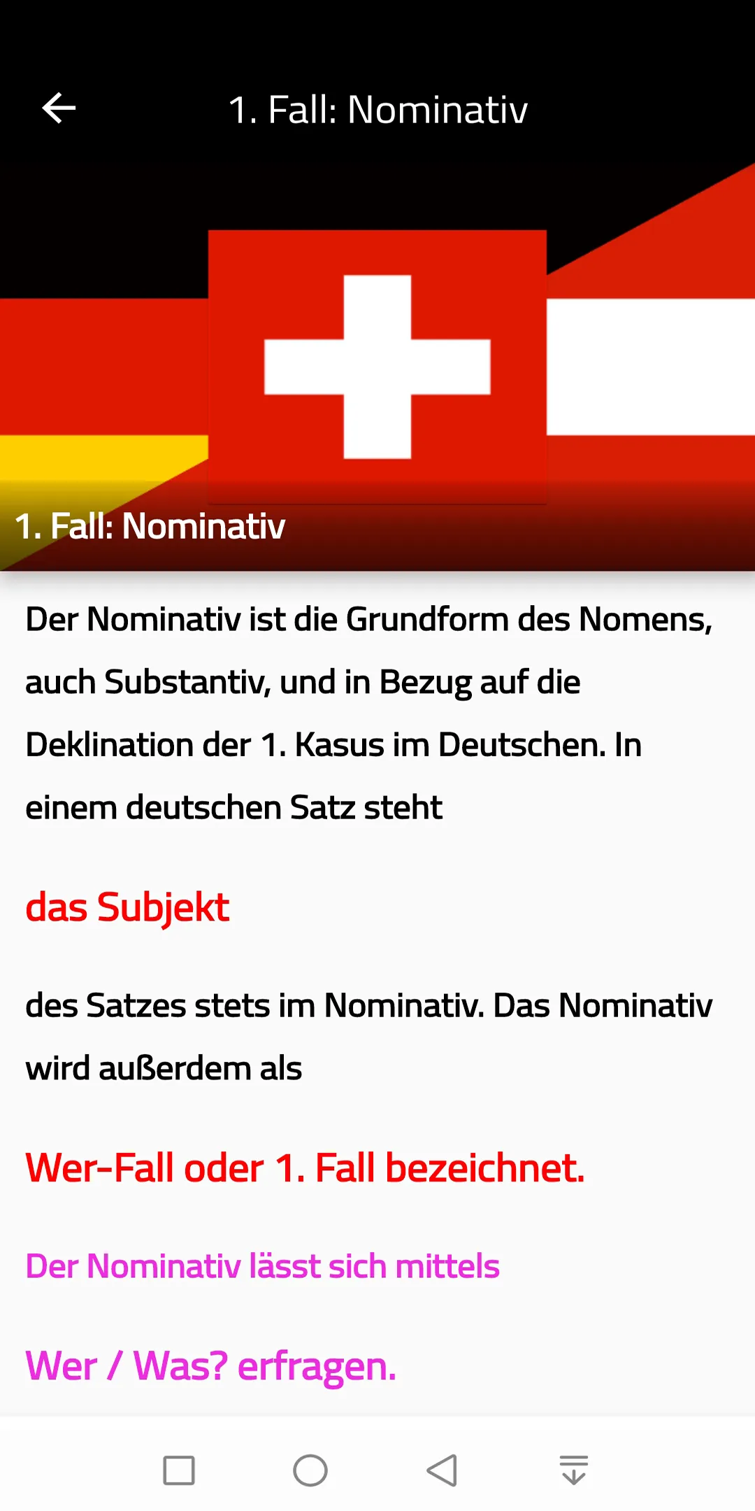 German Grammar learning. | Indus Appstore | Screenshot