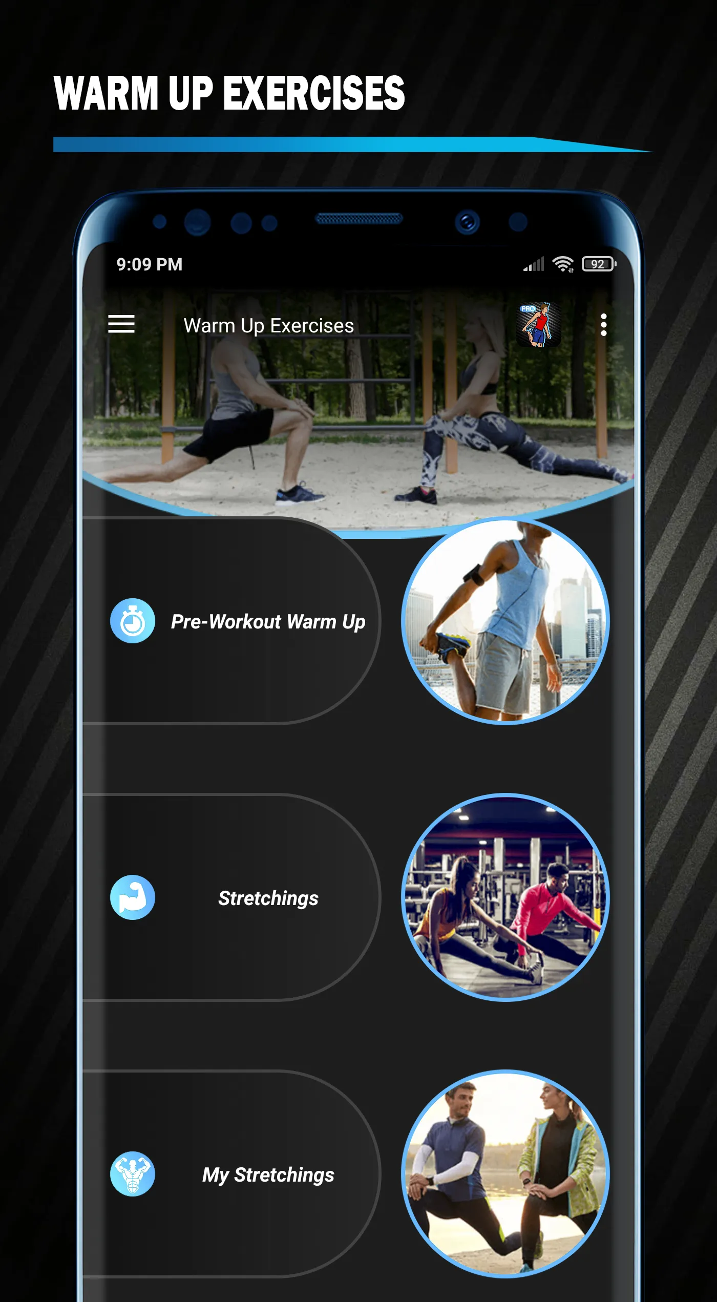 Warm Up Exercises Workout | Indus Appstore | Screenshot