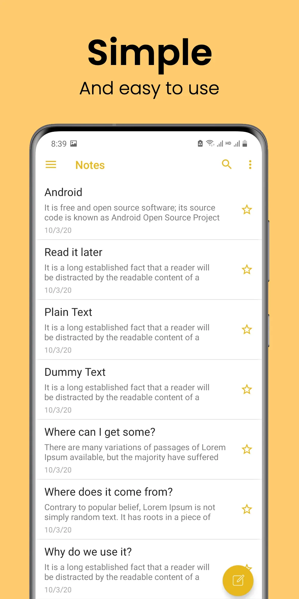 Fast Notepad Notes | Indus Appstore | Screenshot