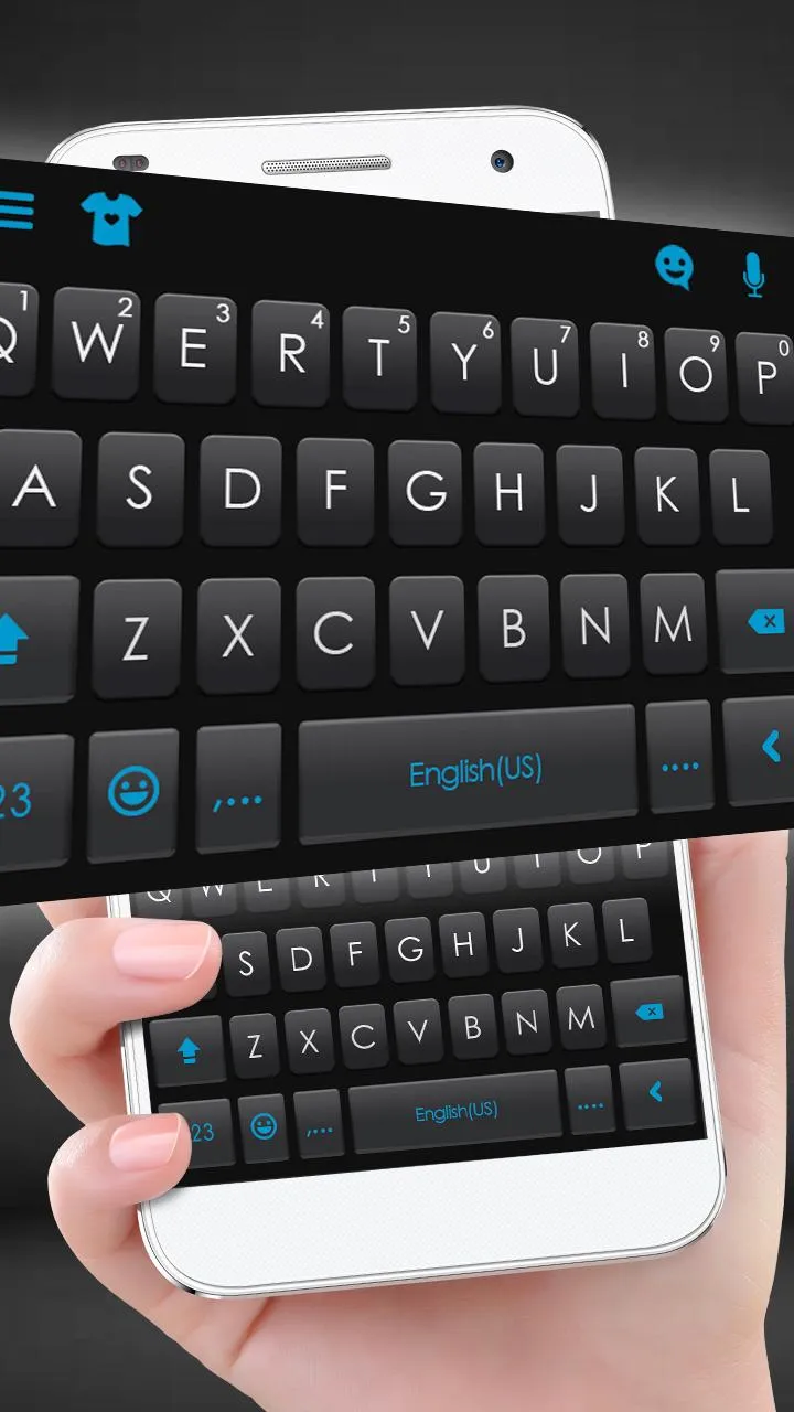 Classic Blue Business Keyboard | Indus Appstore | Screenshot