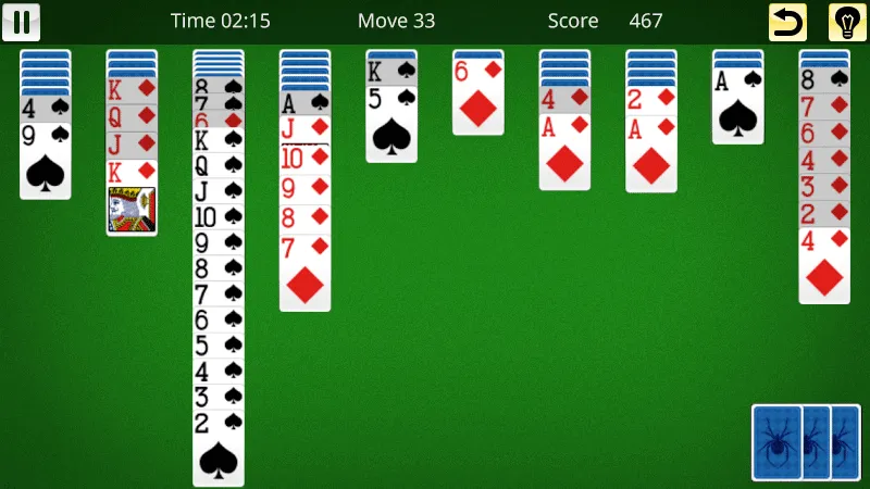 Spider Solitaire King | Indus Appstore | Screenshot