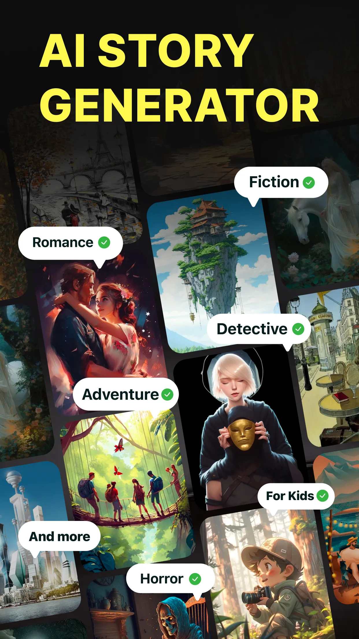 AI Story Generator Novel Maker | Indus Appstore | Screenshot