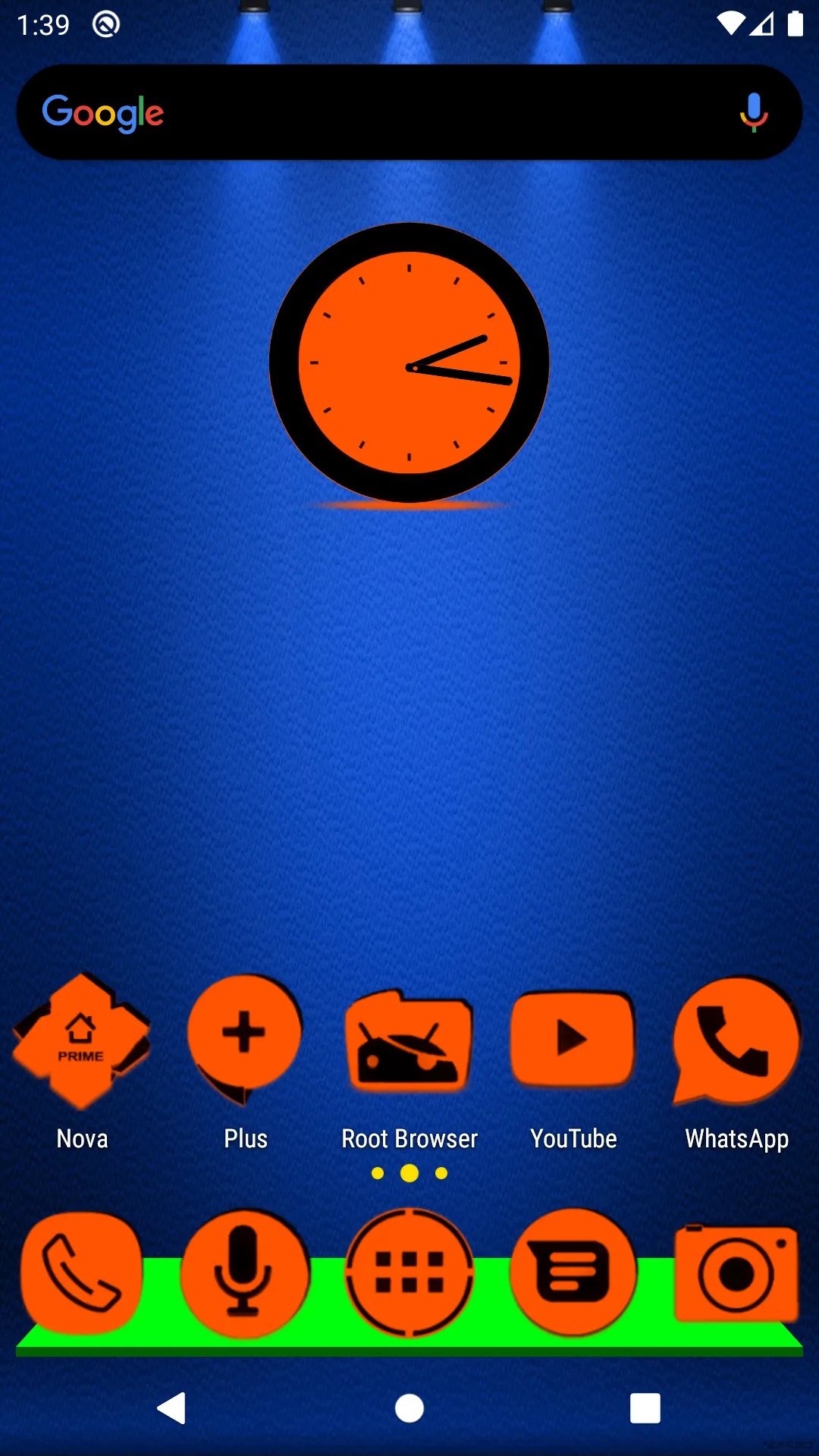 Orange and Black Icon Pack | Indus Appstore | Screenshot